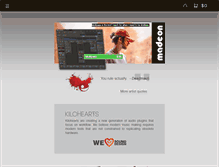 Tablet Screenshot of kilohearts.com